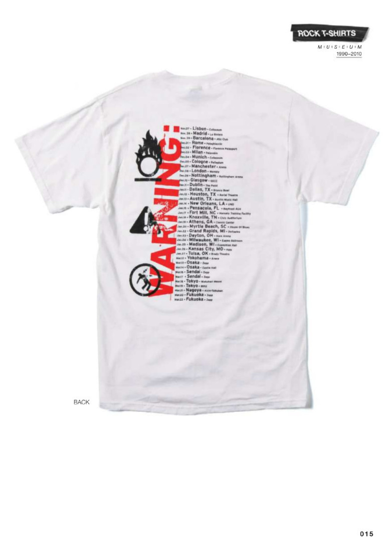 Green Day - Warning World Tour